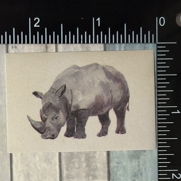🌀10/$10🌀 Classic Grassland Animals Reusable Washi Sticker Decal - Picture 1 of 1